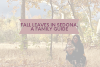 Exploring Arizona: Fall Leaves in Sedona, a Family Guide